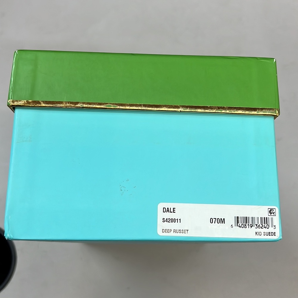 NWT,KATE SPADE
Dale Kitten Heels In Deep Russet,deep russet. - Picture 13 of 15